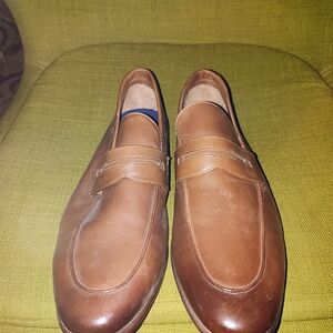 Elegant Tan Leather Loafers for Men